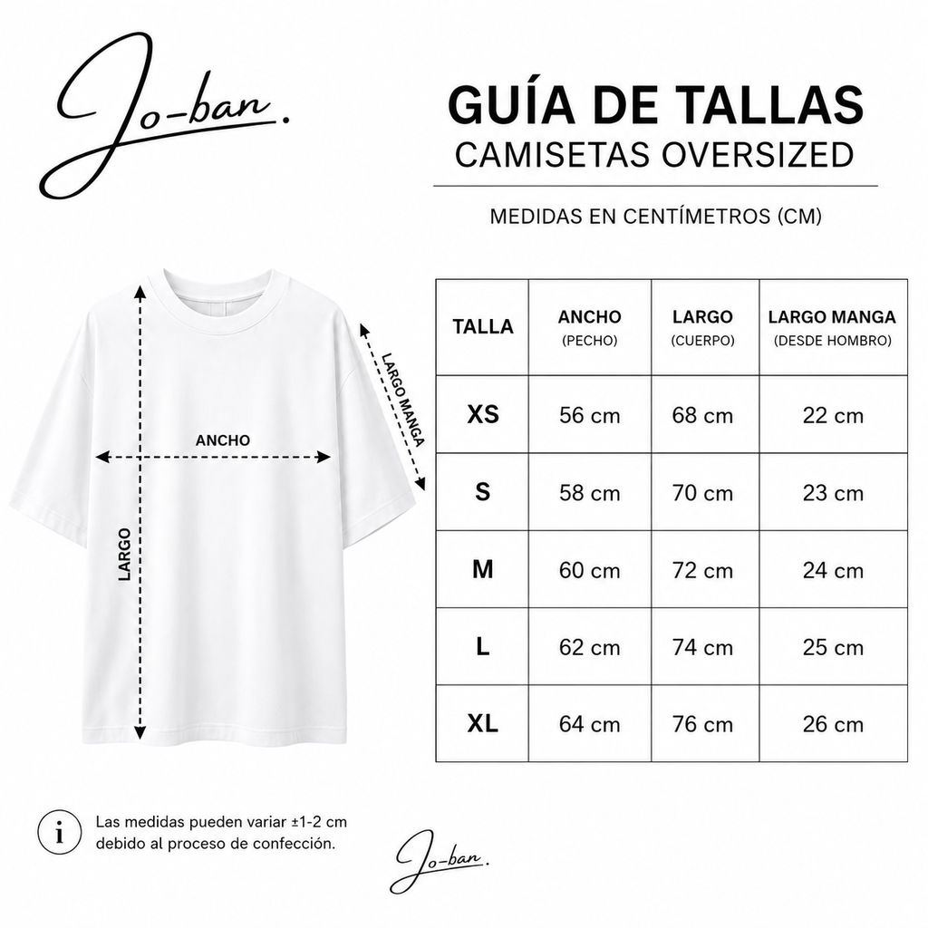 Camisa oversized de JOBAN en algodón 100% color hueso, con diseño amplio y cómodo, visible en la imagen.